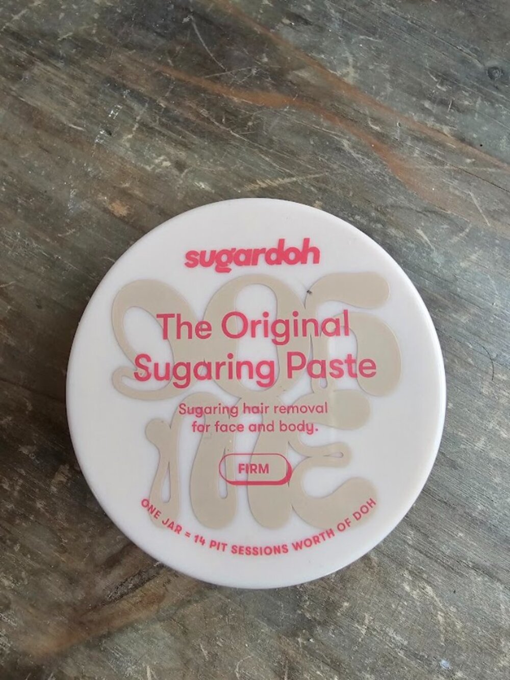 Sugardoh The Original Sugaring Paste 6 oz Firm Hair Removal Face & Body NEW